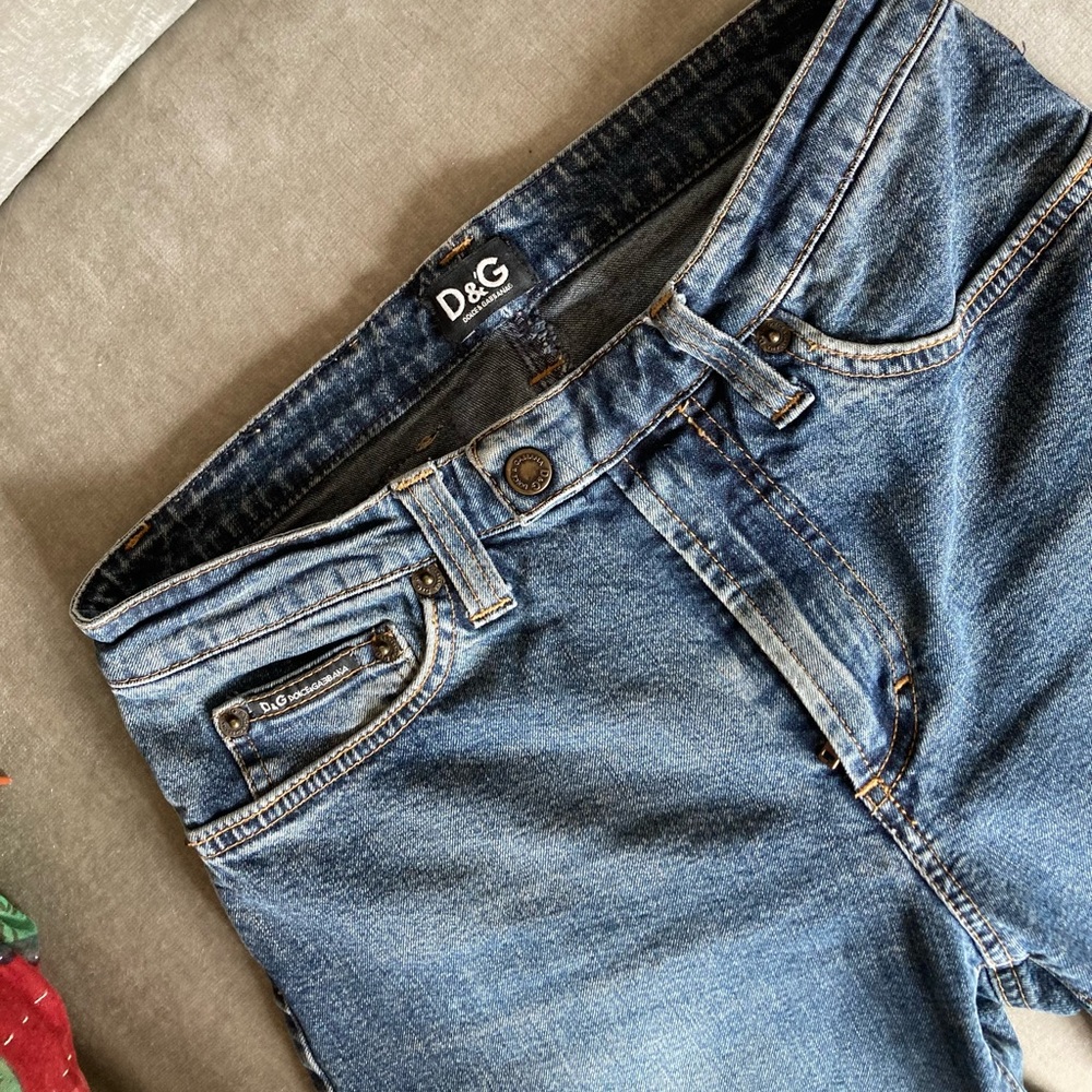 D&G vintage Y2K low-rise jeans